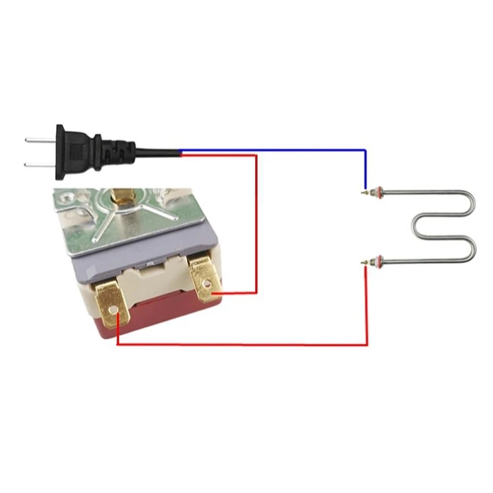 AC 220V 16A 30-110/50-300℃ Oven Temperature Switch Thermostat Dial Centigrade Ceramic Base Thermostat Water Heater Thermostat