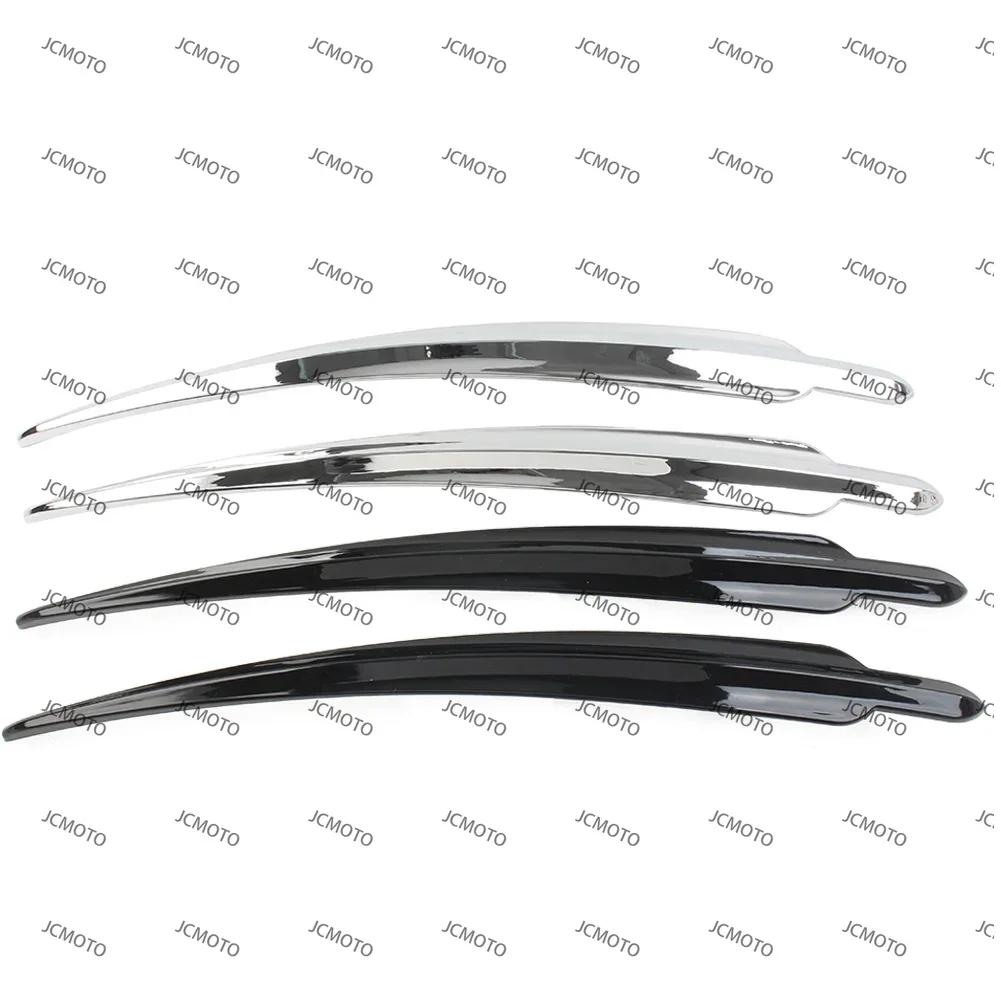

For Harley Davidson Trike Tri Glide Ultra FLHTCUTG 2Pcs Motorcycle ABS Rear Fender Top Center Trim Decoration