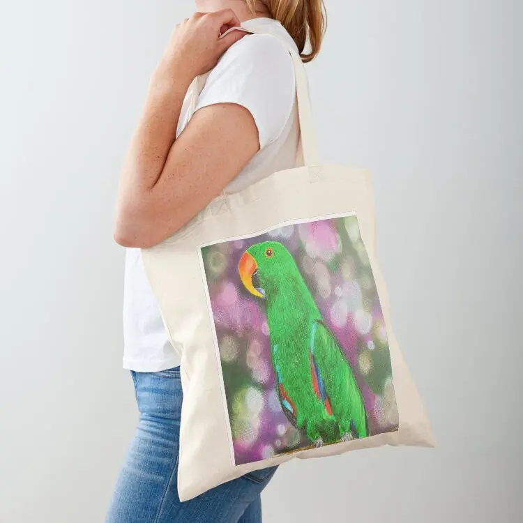 

Eclectus Tote Bag shopping trolley bag Reusable bags Canvas stote bag canvas shopping