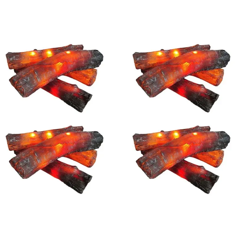 【popular】simulacion-de-pila-de-lena-de-18-cm-tira-de-resina-transparente-con-efecto-carbon-4-piezas-accesorios-de-decoracion-para-chimenea-enchufe-estadounidense