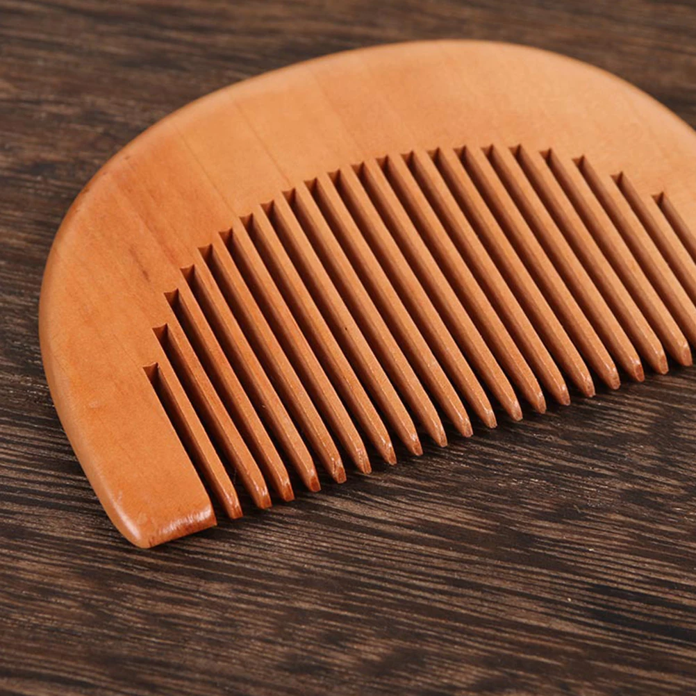 

8Pcs Wooden Combs Anti-Static Portable Hair Styling Scalp Massager Improve Blood Circulation Reduce Dandruff Headache Gray Hair