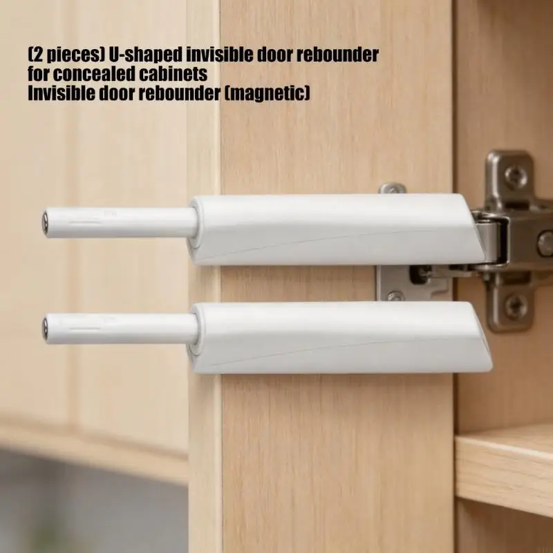 Soft Close Push to Open Mechanism For Cabinet Doors Hide Touch Release Magnets Latches Fitting Modern Home Decors M4YD