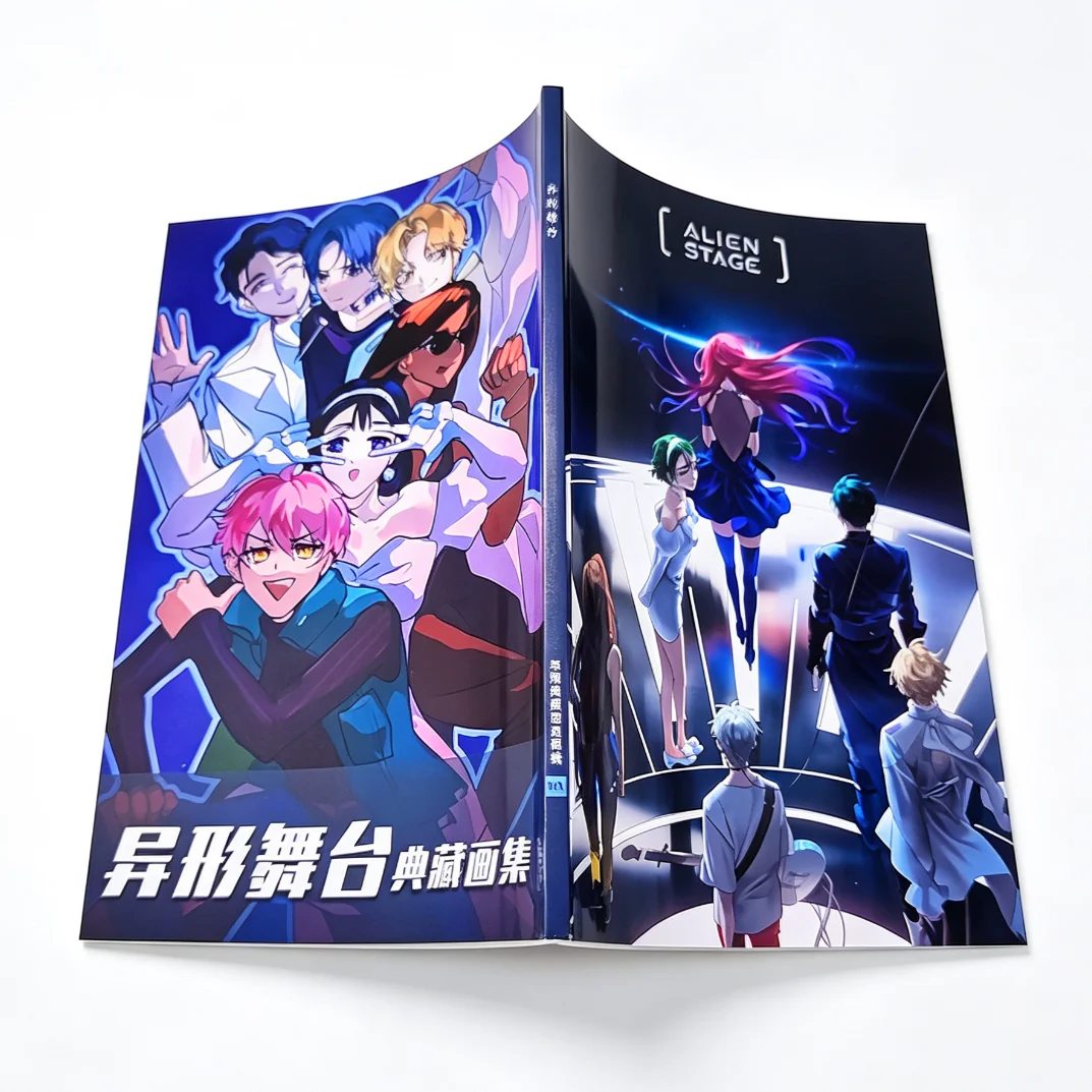 Alien Stage Art Collection Book Ivan, Till, Mizi Hardcover Printing Poster Artbook Gift For Anime Lovers