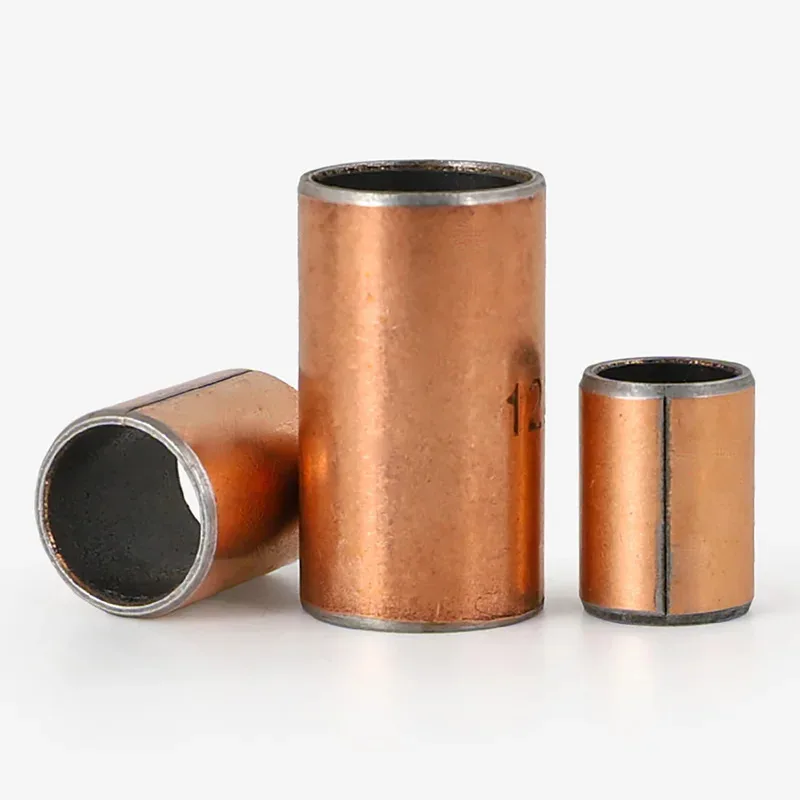 SF-1 Composite Bearing High Strength Brass Base Self Lubricating Bushing Low Friction Oil Free for Machinery ID 3 4 5 6 8 9mm