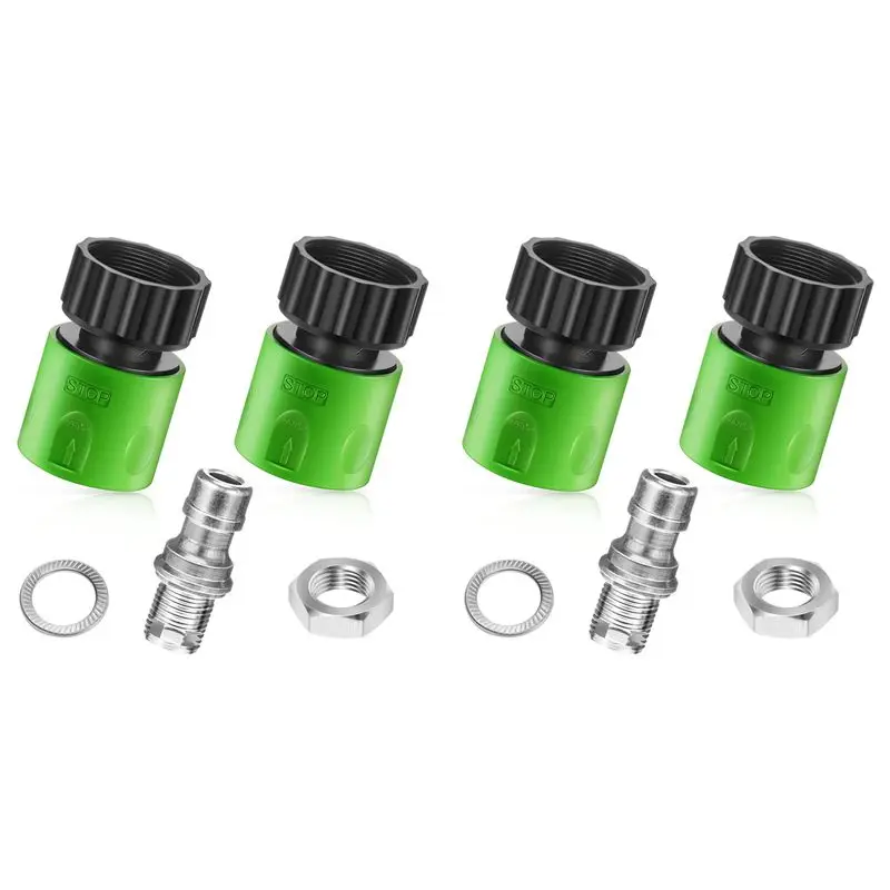 

ABRE-2X Lawn Mower Deck Wash Kit, Deck Wash Adapter Attachment Kit, Riding Lawn Mower Cleaning Accessories,