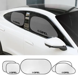 5PCS/Set Car Window Sunshade Cover Parasol UV Visor Car Accessories For Opel Astra H J G K Insignia Corsa C D Vectra C B Meriva