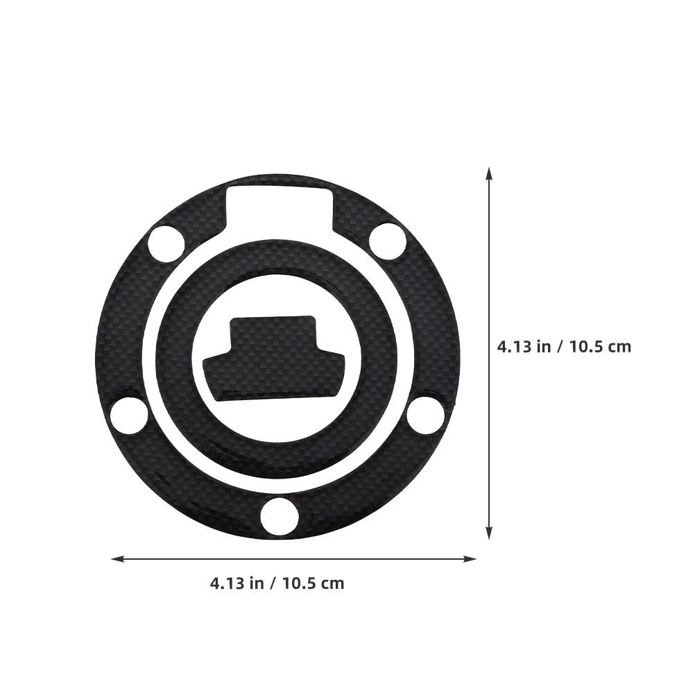 2 قطعة خزان دراجة نارية الشارات حامي قوي البلاستيك قشر وسادة لخزان النفط مقاومة الضرر مظهر أنيق