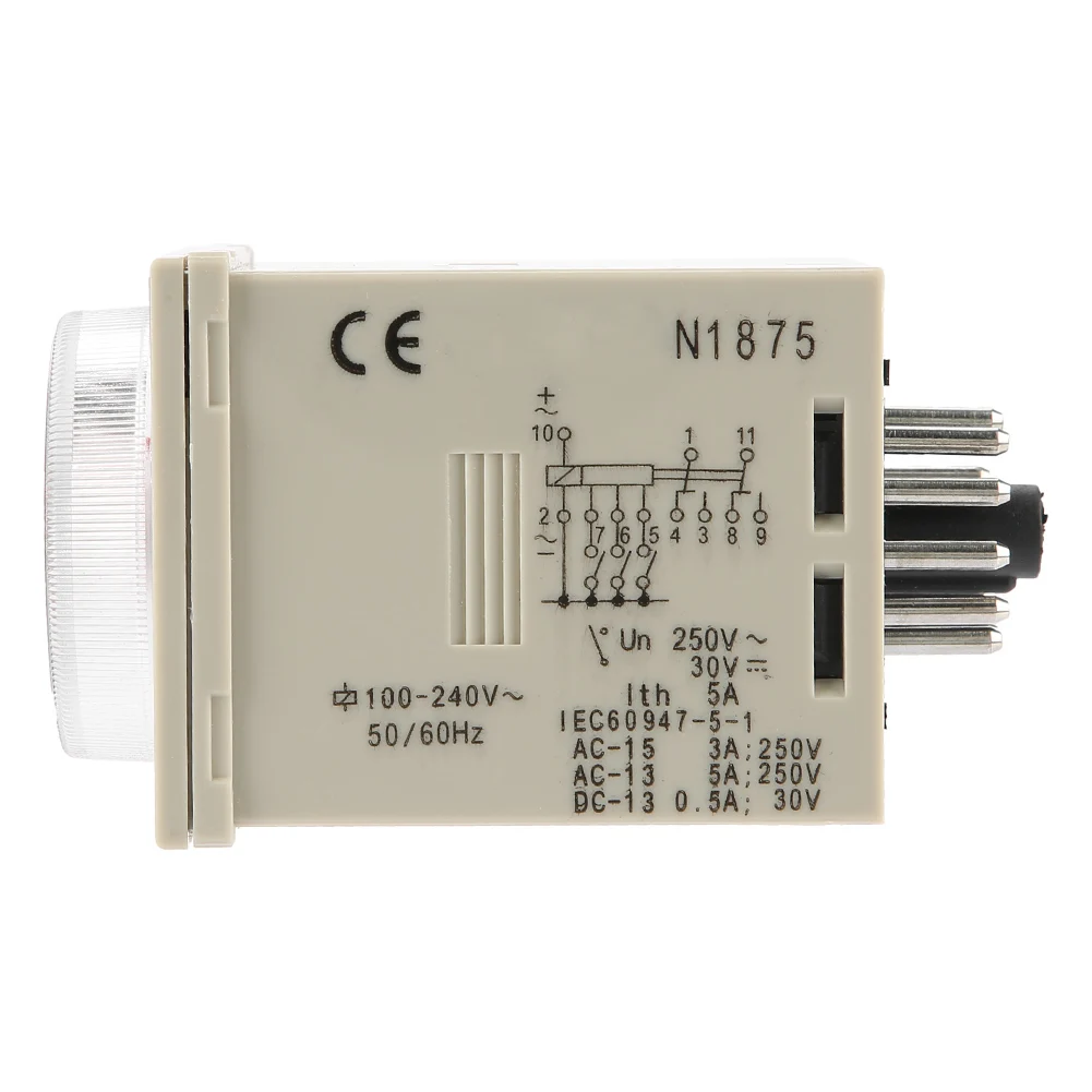 Delay Time Relay Delay Timer Relay H3CRA Delay Timer Relay 0.5S300H Knob Control Time Relay 11Pin AC220V Time Relay Timer Relay