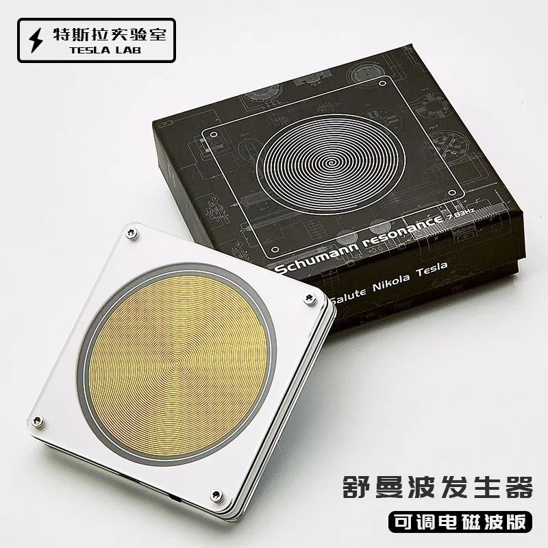 Adjustable Schumann Wave Generator Electromagnetic Version Multi-Frequency Waveform Display