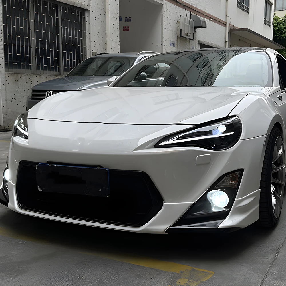 Modified Car Front Lamp for Toyota GT86 Subaru BRZ 2012-2020 LED Auto Headlight Assembly Upgrade Dynamic Bifocal Lens Accessory