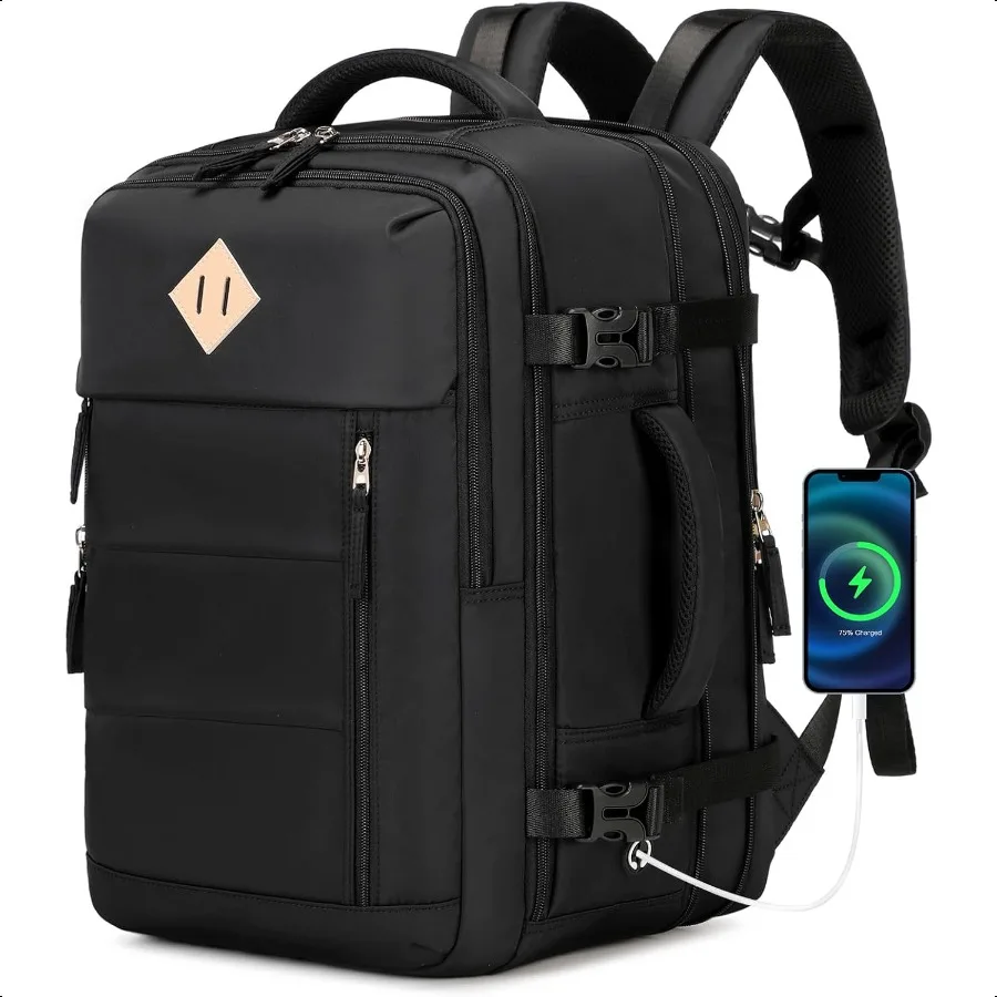 

Travel Backpack 32L Weekender Bag for Men for Women