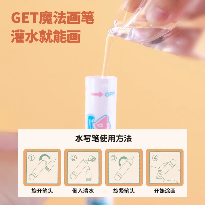 Książka do malowania wodą dla dzieci wielokrotnie Graffiti czysta woda kolorowanka książka obrazkowa wielo-scenowe poznanie zabawki edukacyjne dla dzieci