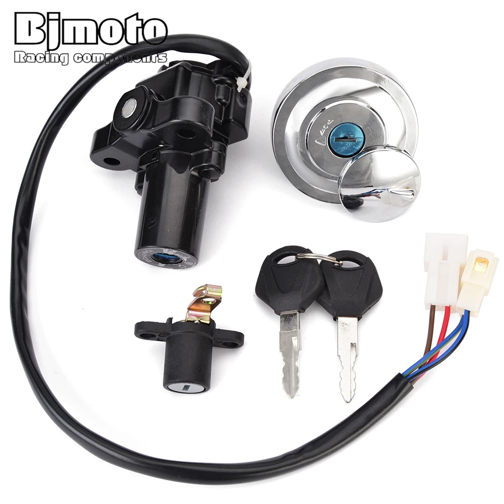 

Motorcycle Fuel Gas Cap Ignition Switch Seat Lock with Key Kit For Yamaha XVS950 Midnight Star 09-12 XVS 950 V-Star 2009-2016