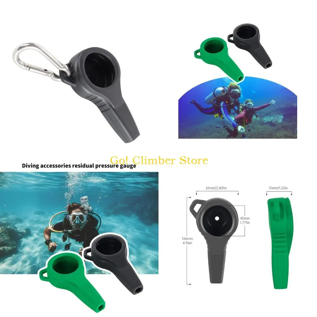 

Q84C Дайвинг-манометр для подводного плавания, защитная резиновая крышка для 52-мм манометра, прочная головка