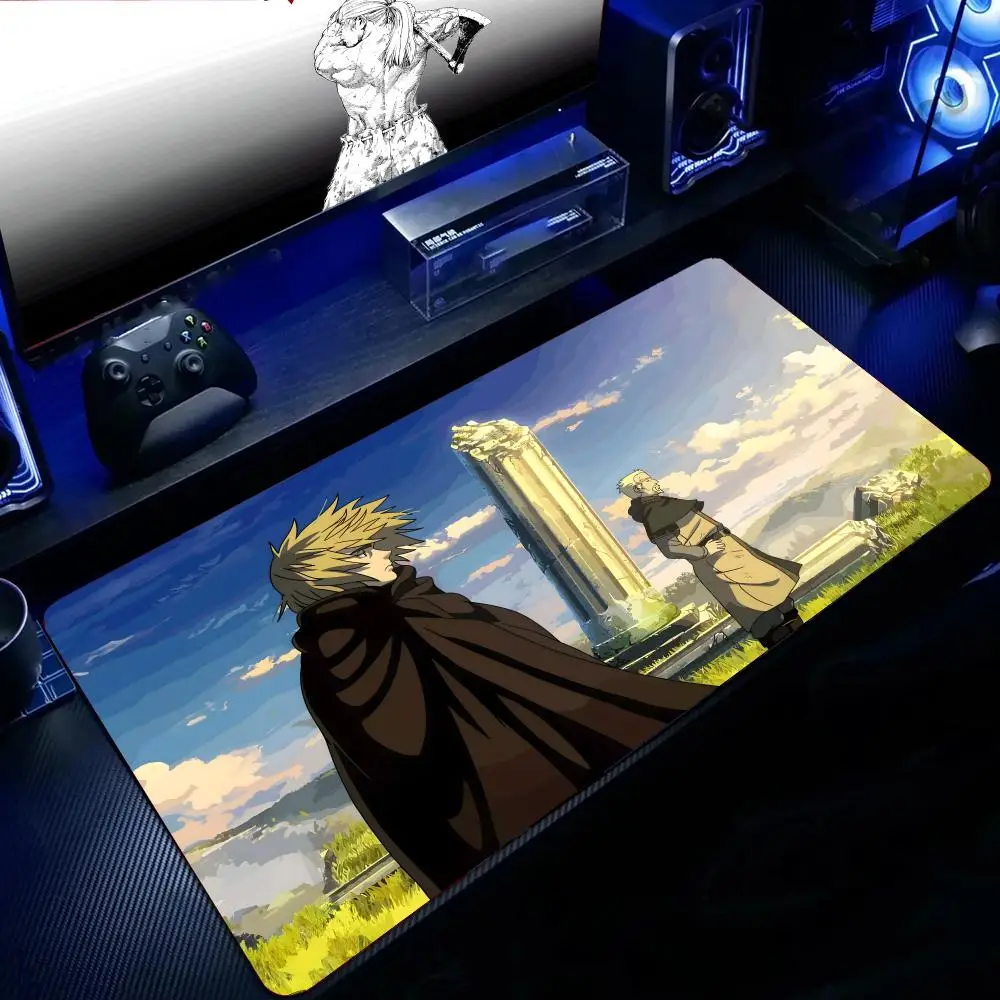 

Vinland Saga Mouse Pad Mousepad Large Gaming Mouse Pad LockEdge Thickened Computer Keyboard Table Desk Mat