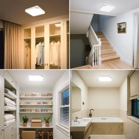 WILLED 8W Rechargeable Motion Sensor Ceiling Light with Remote 5000mAh battery Magnetic LED for Shower Garage Hallway Closet 4