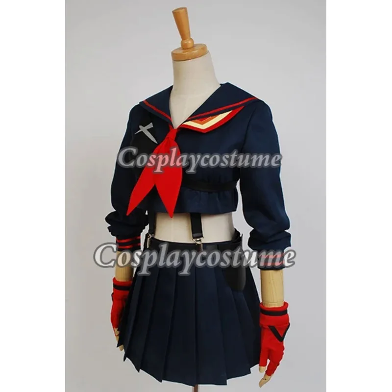 Kill La Kill COSPLAY Ryuko matoi ชุดคอสเพลย์ผู้หญิงสาวๆปาร์ตี้ชุดงานฮาโลวีนชุดคอสเพลย์ผู้หญิง