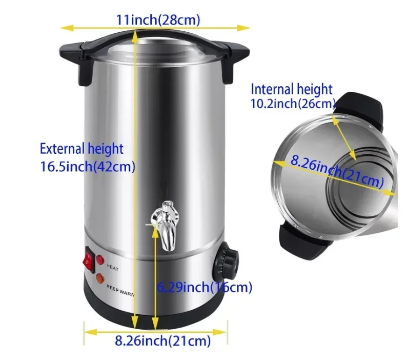 Automatic heating wax melting pot set  for candle  candle  melter