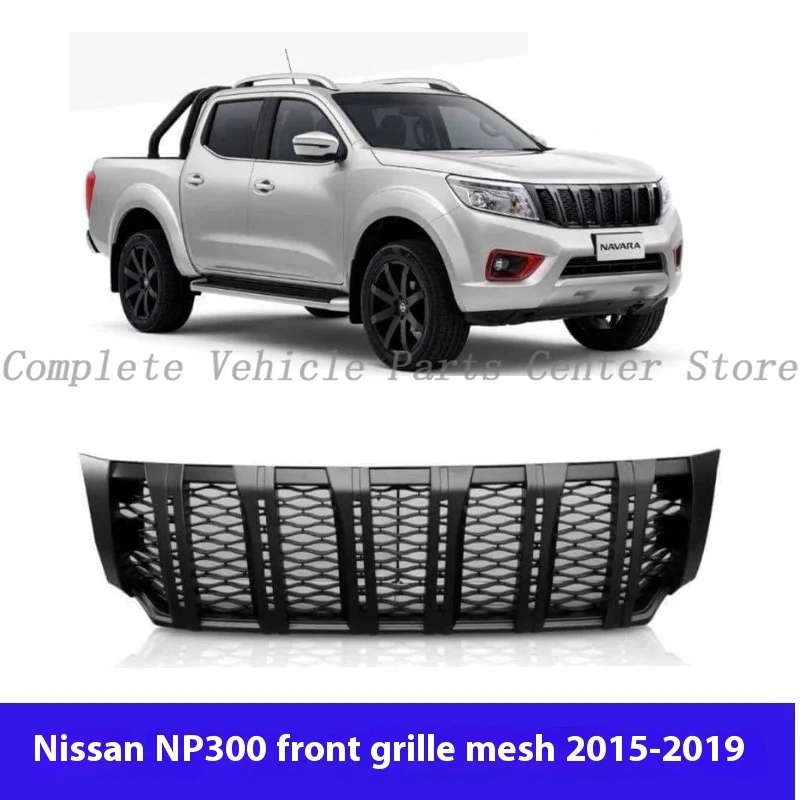 

High Quality Front Grille with LED Lights For Nissan Navara NP300 Car Mesh Grille