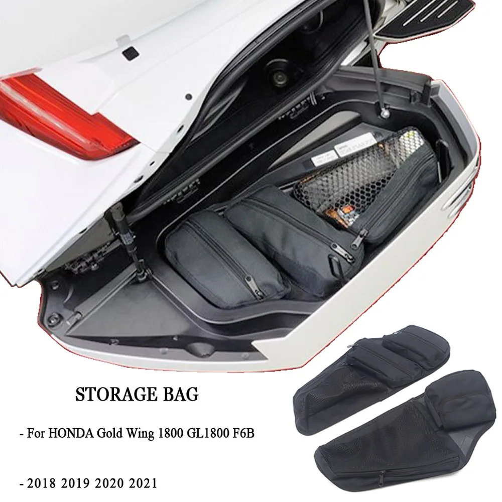 Goldwing 1800 Trunk Lid Organizer Bag Saddlebag Tool Bag Case For HONDA Goldwing Tour DCT Airbag 1800 F6B GL1800 2018 2019 2020