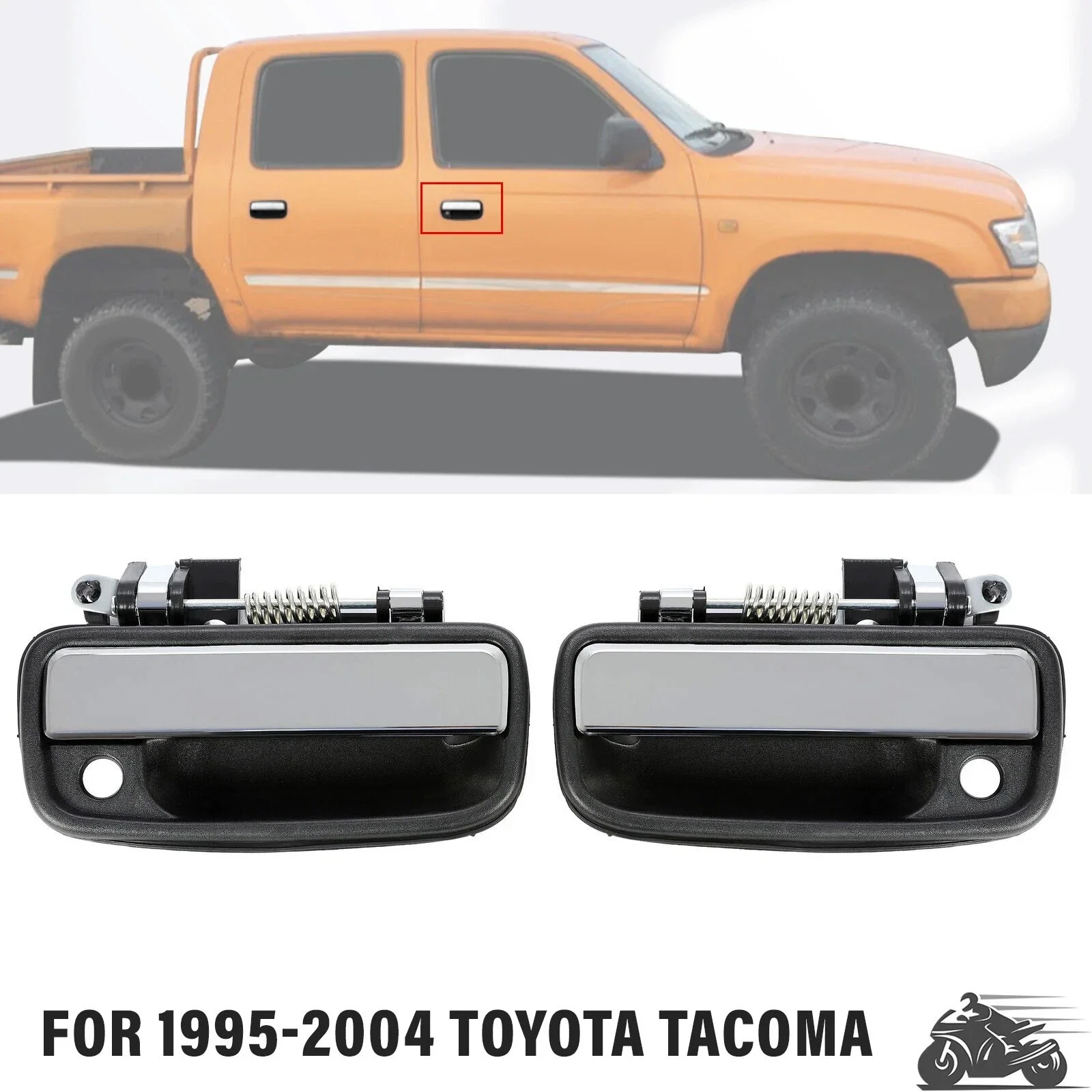 6922035030  Front Left/Right Outside Exterior Door Handle for Toyota Tacoma 1995 1996 1997 1998 1999 2000 2001-2004