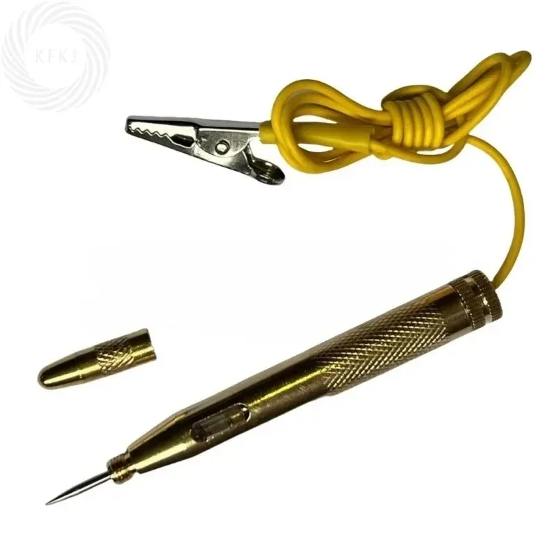 Car Auto Circuit Fuse Voltage Tester A Set DC 6V/12V/24V for Test Light Probe Pen Cable and Clip Circuit Tester