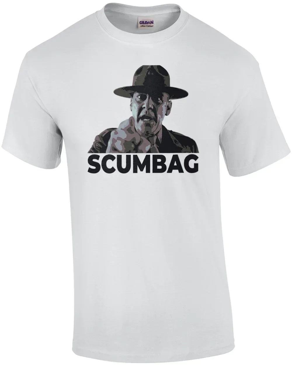 Scumbag - Drill Sergeant Gunnery Sergeant Hartman - R Lee Ermey - Full Metal Jacket T-shirt