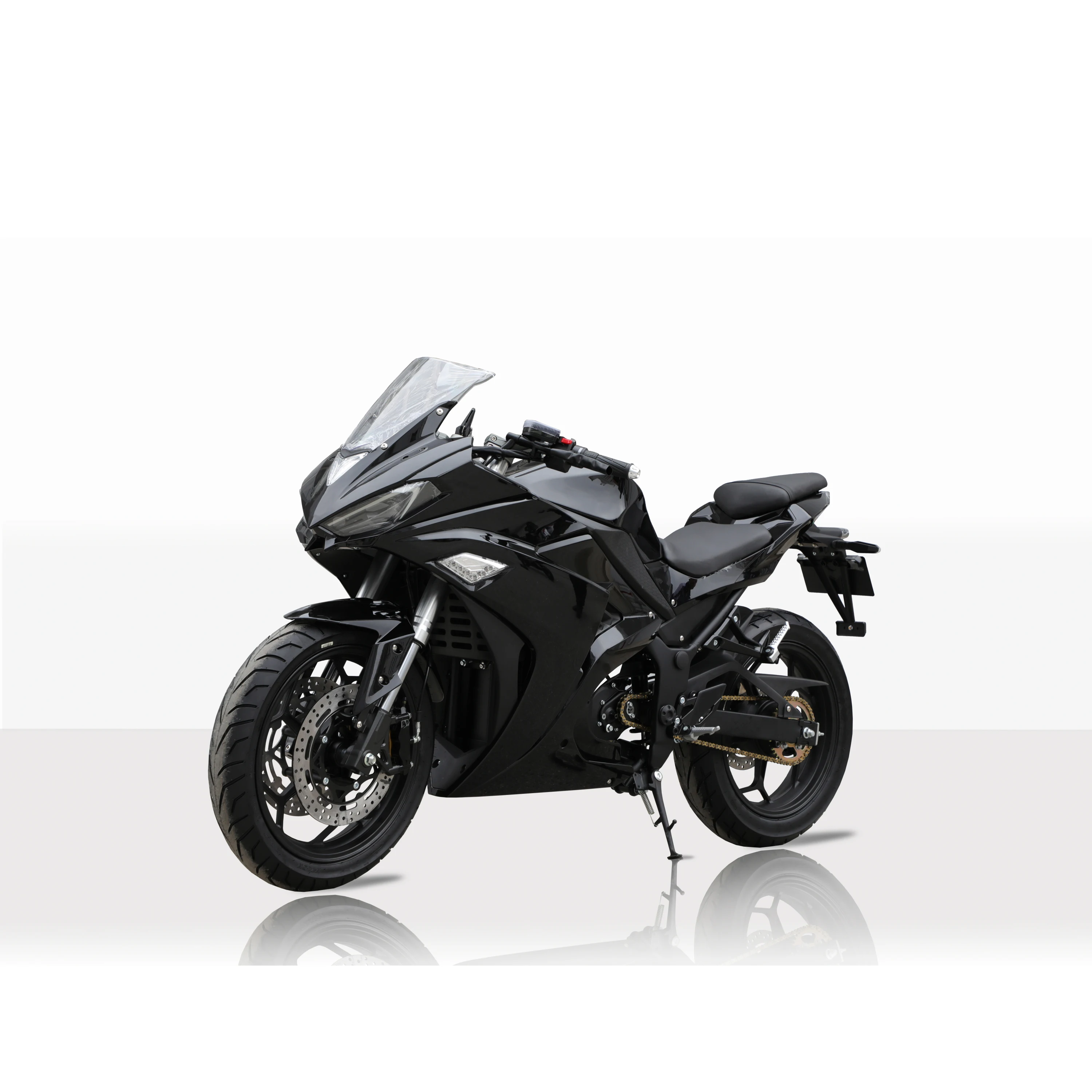 Luyuan Motorcycle Best-selling E-Motor 4000W Customize Powerful 72V Lithium Racing Electric Motorcycle