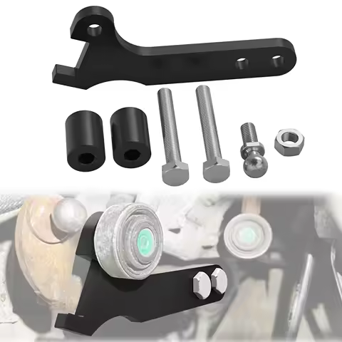 BEVINSEE Short Shifter Kit for Abarth 595/500/695 with C510 Gearbox, for Fiat 500/PUNTO/IDEA, for Alfa Romeo Mito