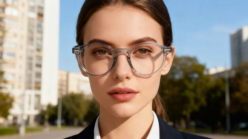 Imagen 2 del producto JMISUS gafas graduadas redondas Retro rotundidad UV400 gafas de sol ópticas fotocromáticas gafas progresivas Vintage para mujer y hombre