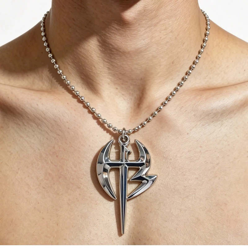 Jeff Hardy Boyz Matt Jeff Pendant Necklace with Chain Matt Hardy