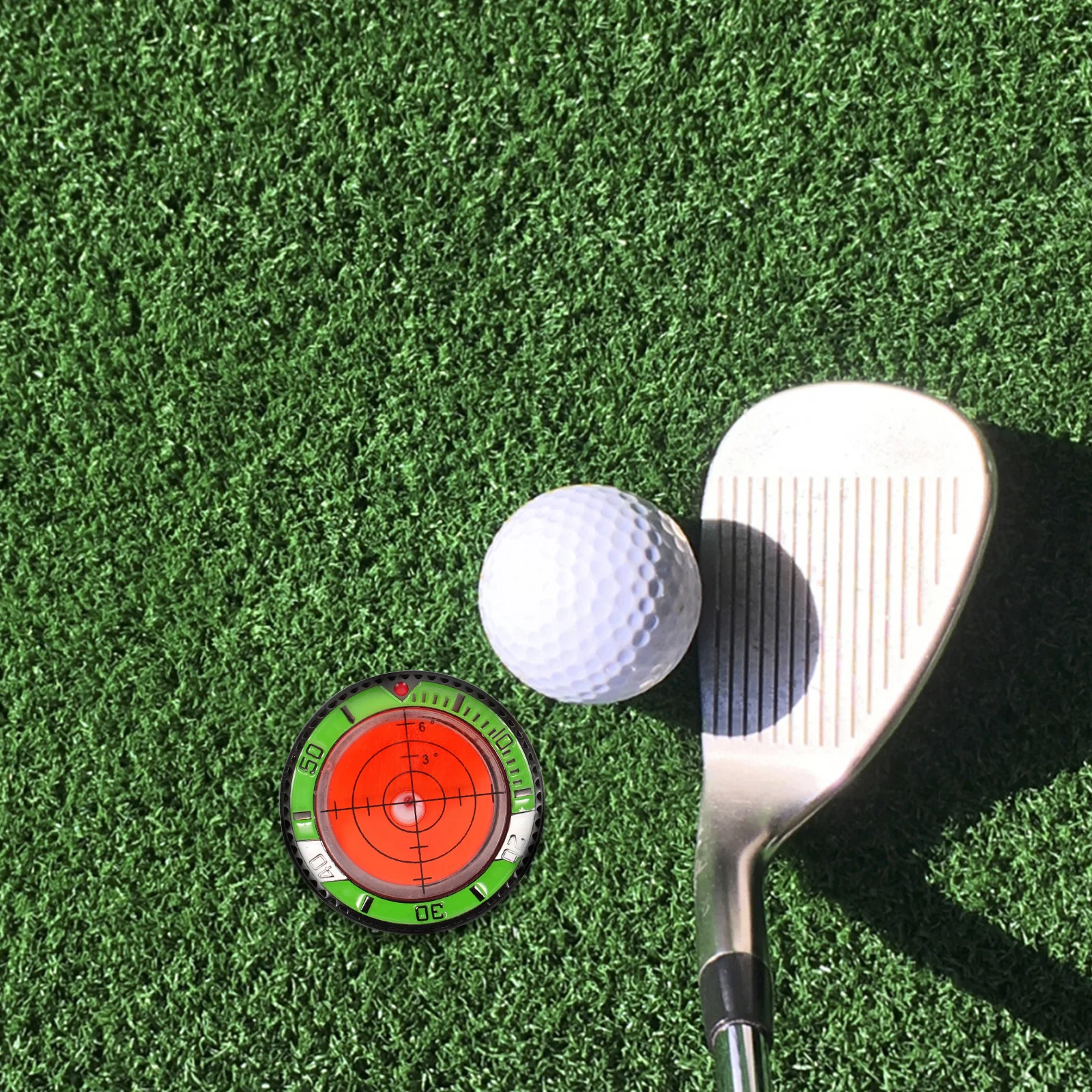 

Professional Golf Ball Marker ABS Material Round Shape Wear Resistant Damage Resistant Stable Structure Lightweight