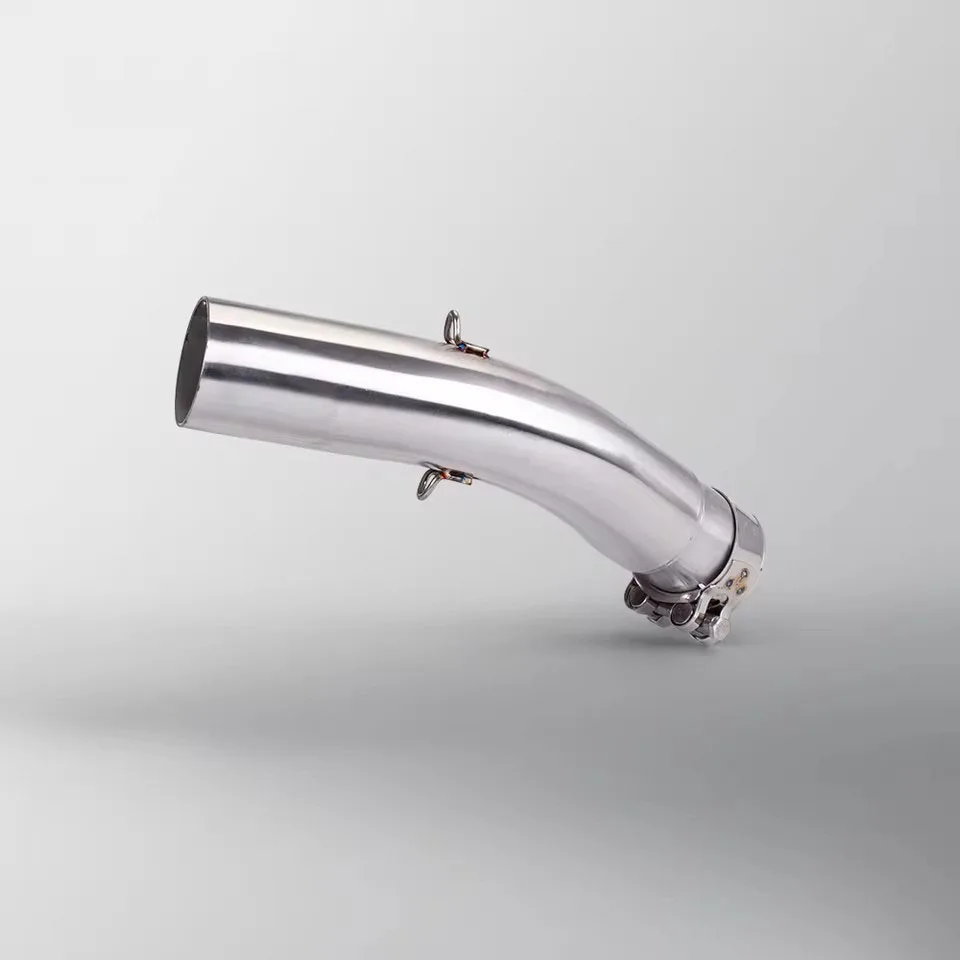 

For Triumph Daytona 675 / R 2013-2017 675R Escape Motorcycle Exhaust System Mid Link Pipe Muffler 51MM Slip-On Connecting Pipe