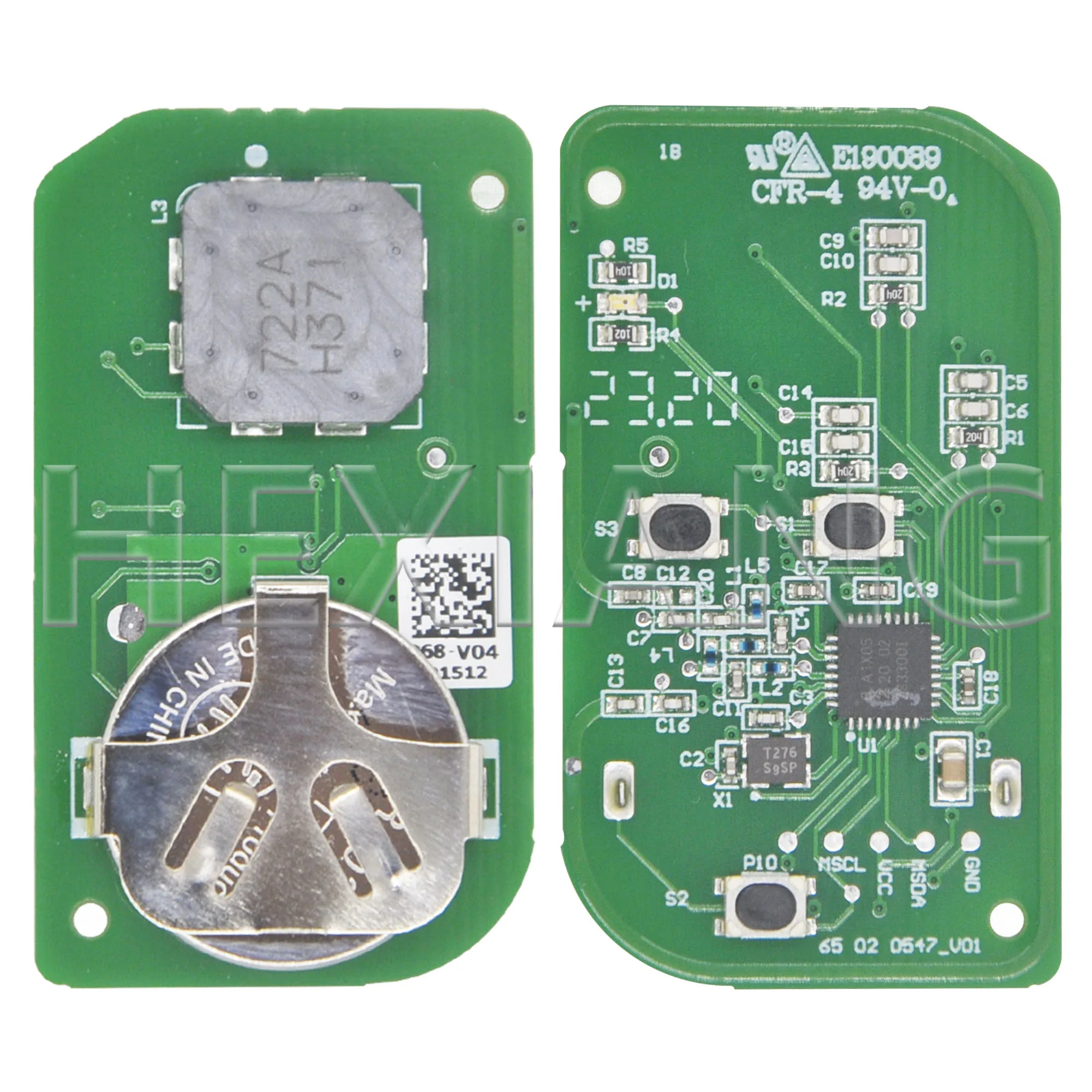 HE Asli ID46/ID47 Chip 433MHz Tanpa Kunci Go Kunci Remote Mobil untuk Chery Arrizo 5 6 7 Tiggo 5 Tiggo 7 Tiggo 8