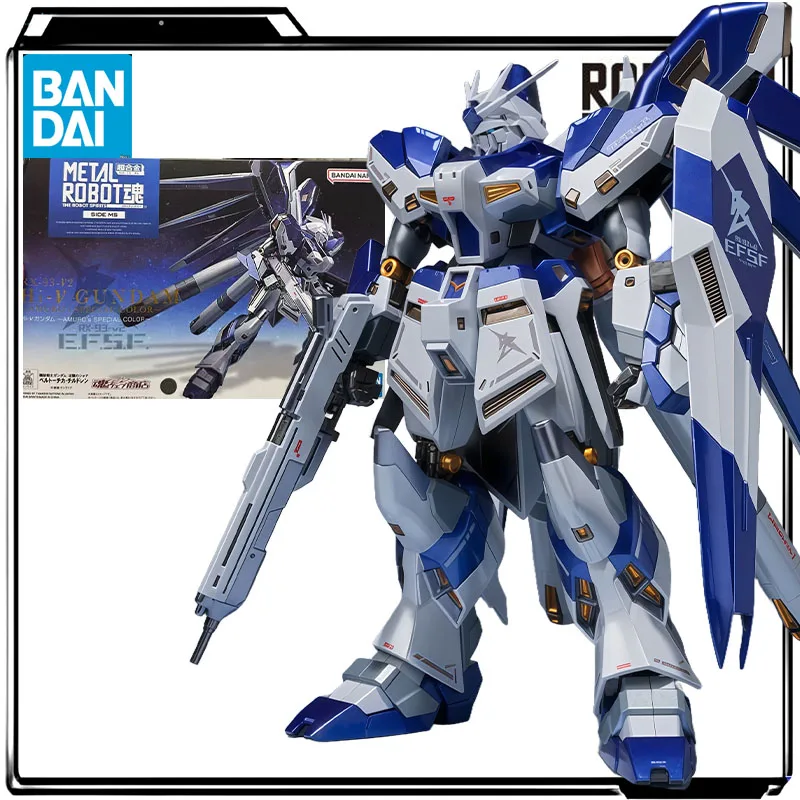 

Bandai натуральная аниме-фигурка ROBOT RX-93-ν2 Hi-ν Gundam 140 мм, экшн-фигурка, игрушки для мальчиков, детский подарок, коллекционная модель, украшения