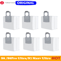 Original Roborock Q8 MAX+/S8/S8+ Accessory Disposable dust bag Auto dust collection and charging stand Parts S7 max Dust Bags