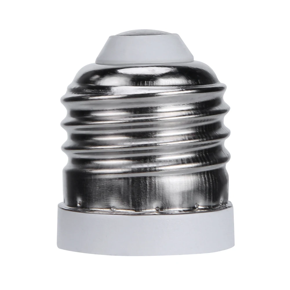 

E26 To E12 Socket Adapter Screw-in Lamp Socket Light Socket Converter Light Bulb Converter for Home Use