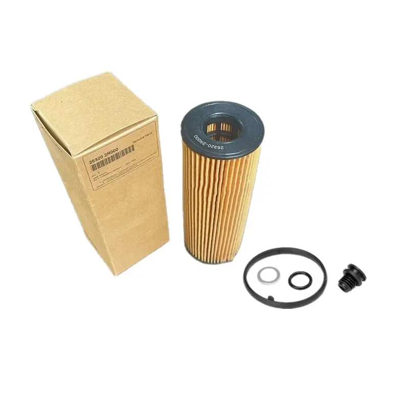 Car Oil Filter Kit 26320-2R000 263202R000 for KIA CARNIVAL IV 2.2 CRDi SORENTO IV SPORTAGE V 2.0 AWD Engine Oil Filters
