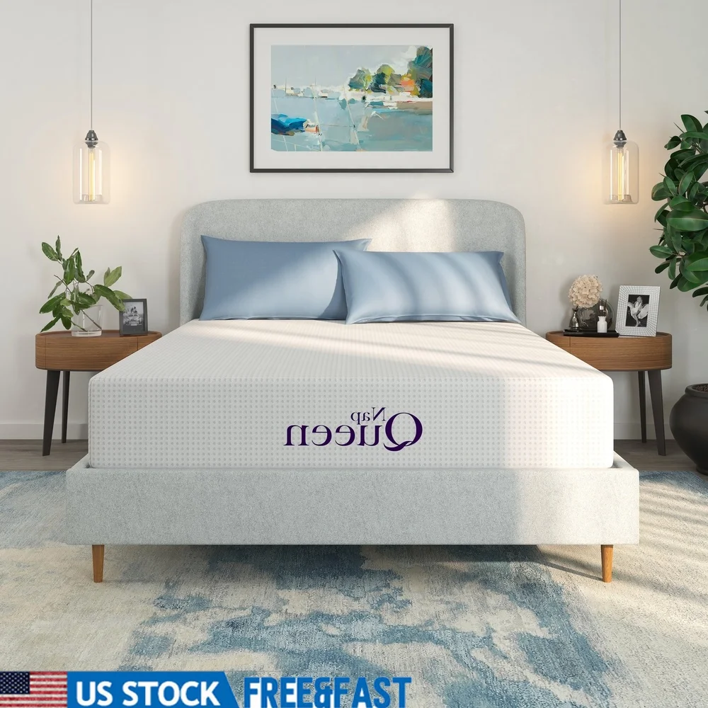 

Twin Charcoal Infused Memory Foam Mattress 8 Inch Medium Comfort Breathable Mattress in a Box Hypoallergenic Removable Cover