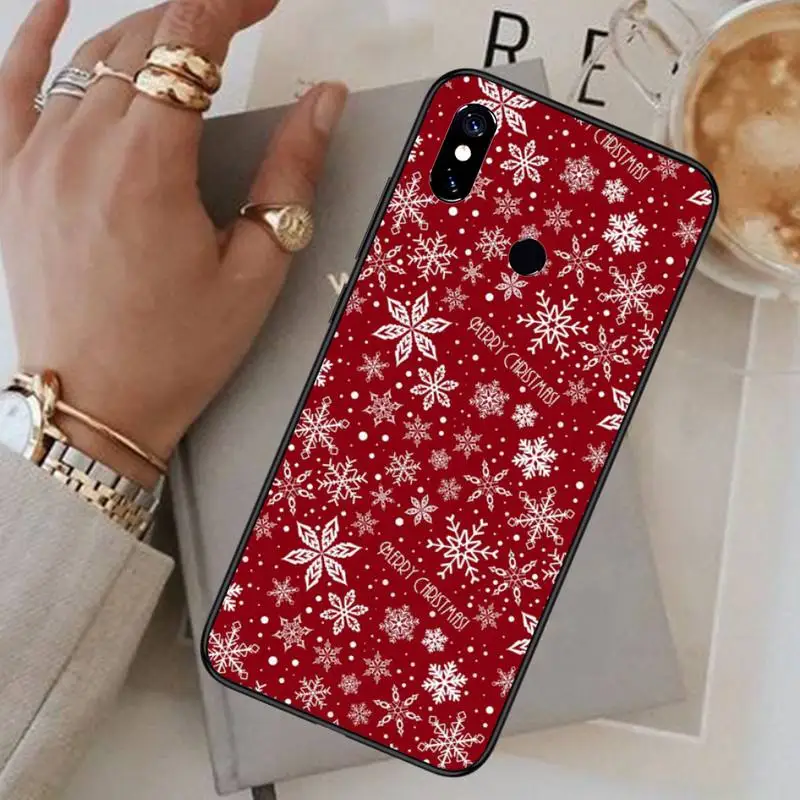 New Year Christmas Phone Case For Xiaomi Redmi note 12 11 7 8 9 10 E s i T X note ultra X3 pro 5G 4G