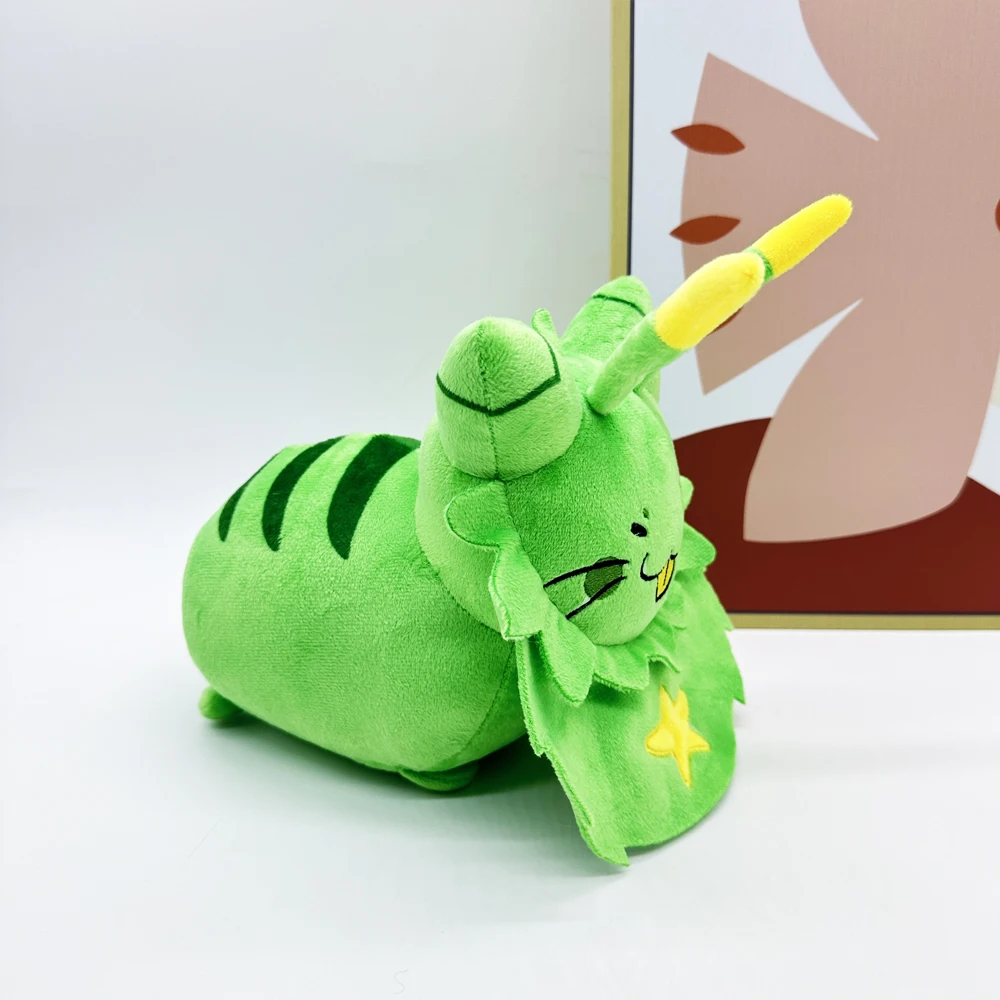 2024 New Gnarpy discovers the internet Green cat Plush Toys Stuffed Dolls oft Pillow Home Decoration Dolls For Birthday Gift