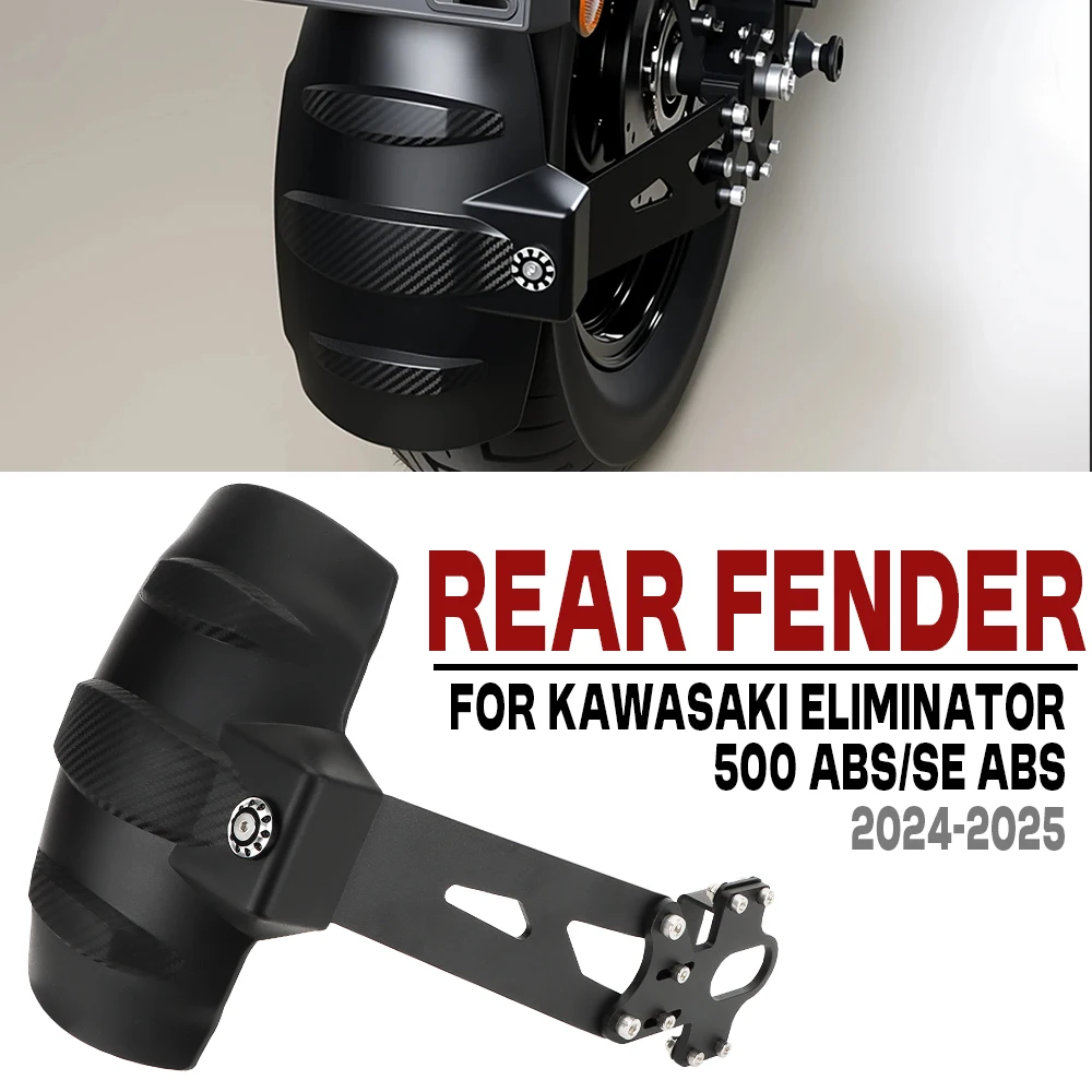 

For Eliminator 500SE ABS eliminator500/abs Rear Mudguard Splash Guard Protector Wheel Hugger Cover Fender Motorcycle Accessories