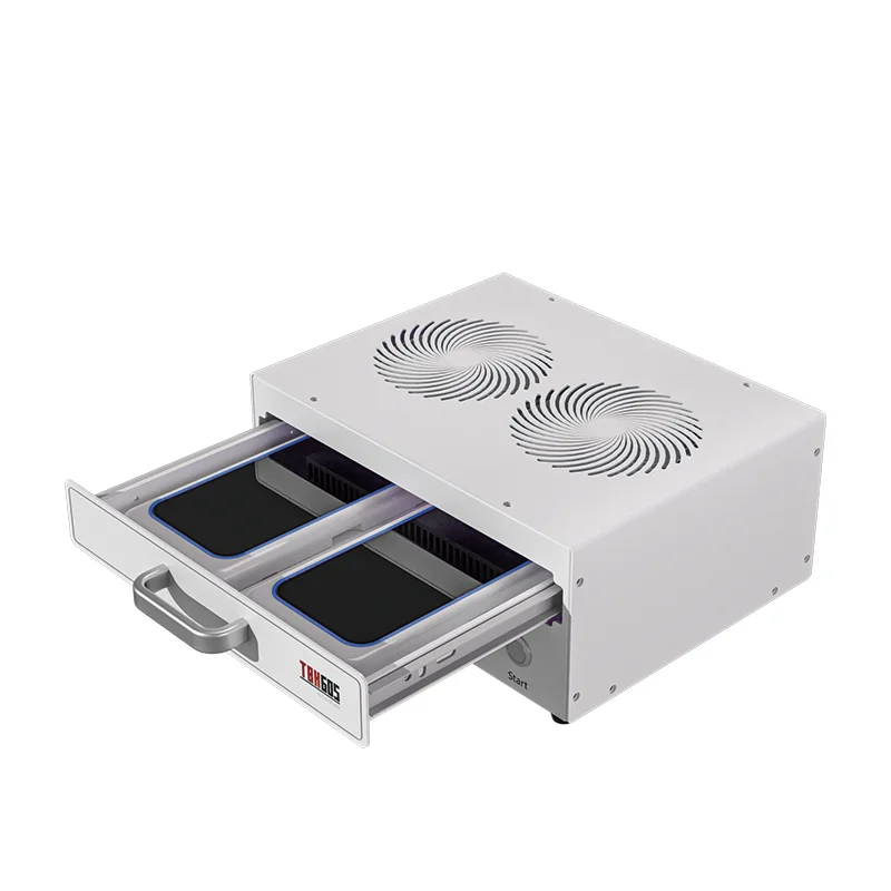 TBK 605 UV Curing Lamp 48pcs Light Box Repair Machine LED Lamp Mobile Phone Curved Screen Glass LOCA Curing Light
