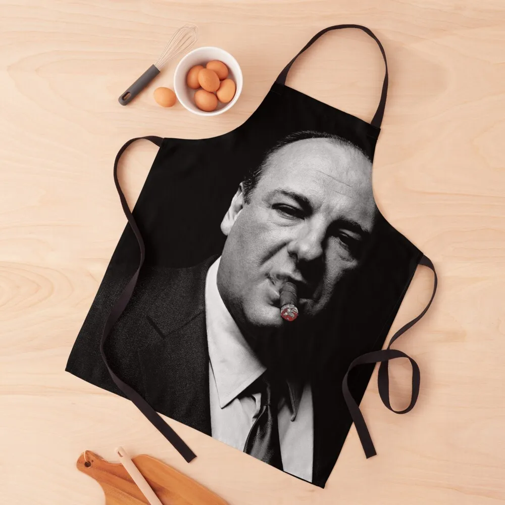 

Tony Soprano cigar Apron apron for kitchen women