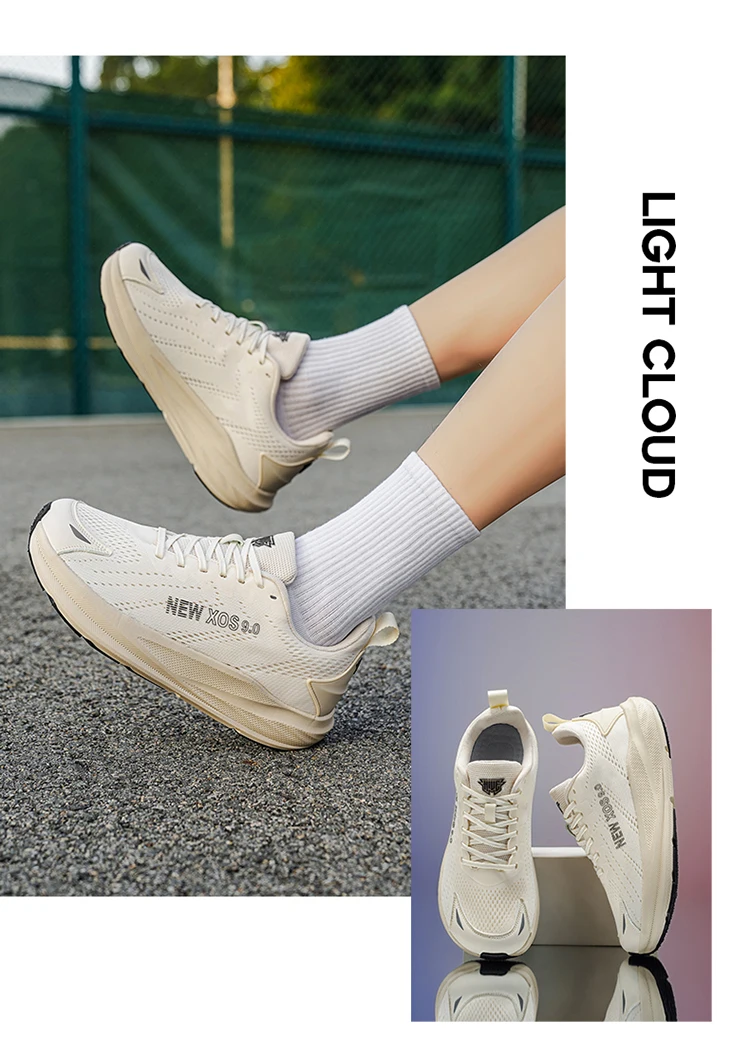 Wide Toe Running Shoes Autumn Winter Breathable Mesh Sneakers Lightweight Cushion Sport Shoes For Walking Jogging School Daily
