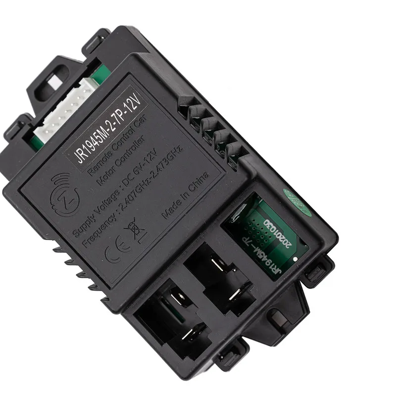 電気自動車用受信機,JR1945M-2-7P, 12v,2.4g,メインボードコントローラー,4輪,ベビーアクセサリー