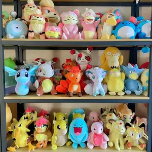20cm Boneka Mewah Pokemon Diglett Growlithe Cantik Kartun Mr. Mime Magnemite Mainan Mewah Farfetch'd Aerodactyl Plushie Hadiah Anak-anak 12 pertumbuhan penjualan terbaik - №