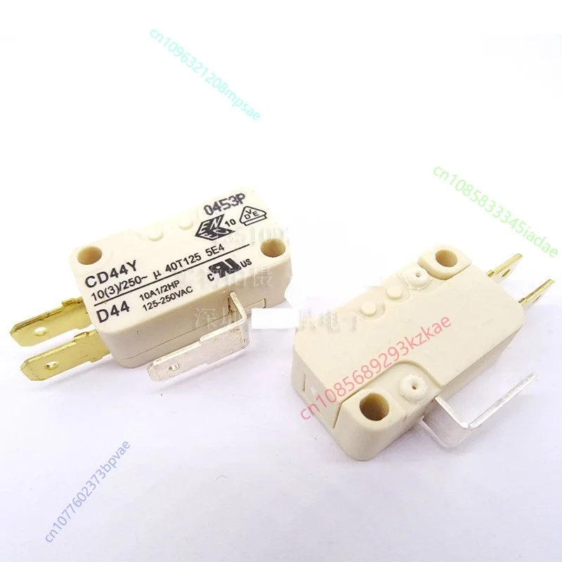 3pcs/lot New original Micro switch D44 rice cooker kettle CD44Y Push button limit switch 10A