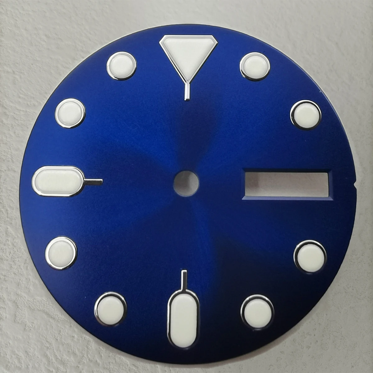 No Logo NH36 dial 28.5mm Green luminous dial Support customized logo Suitable for NH36 movement