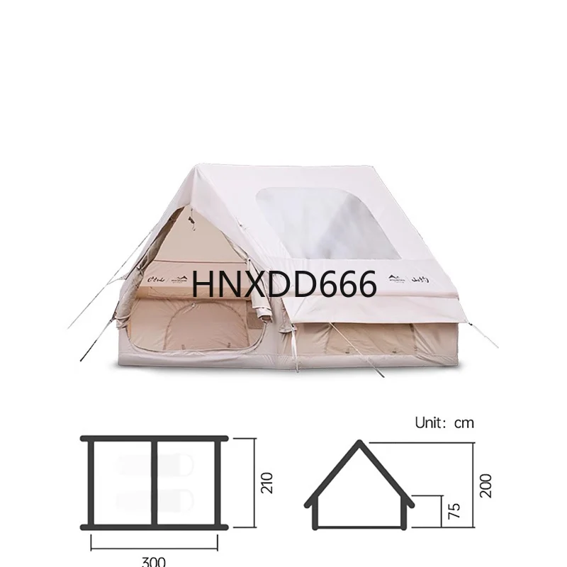 

Modern Simple Convenient Inflatable Tent Camping Folding Cabin Waterproof Thickened Outdoor Furniture Pergola Madera Gazebo